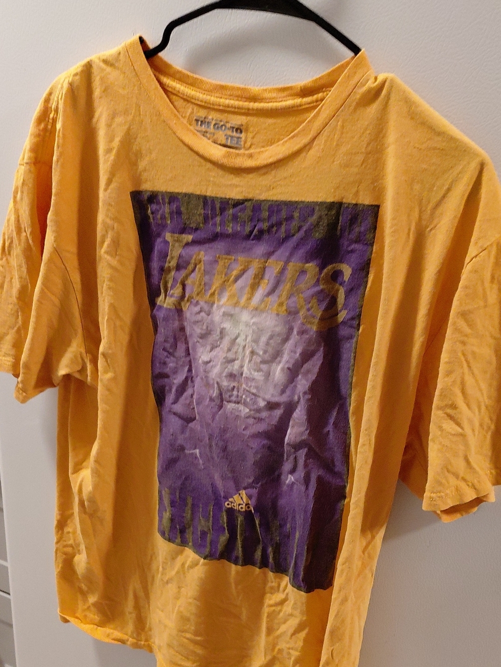 Lakers Graphic Tee with Purple Print Kobe Bryant
